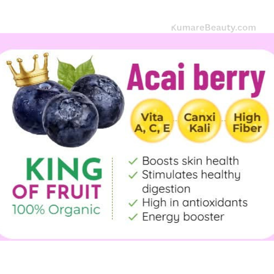 Acai Berry Powdered Drink with CHIA SEEDS 4g x 10 sachets