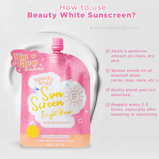 You Glow Babe Beauty White Sunscreen 25G