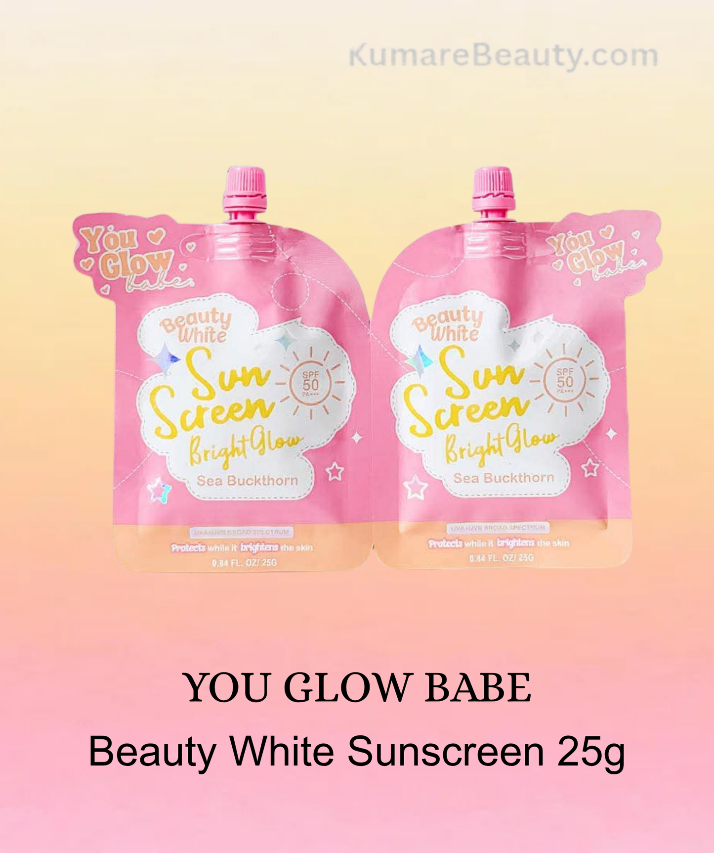You Glow Babe Beauty White Sunscreen 25G