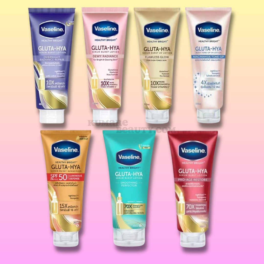 Vaseline Gluta-Yha Serum Burst Lotion Flawless Bright 300 ml