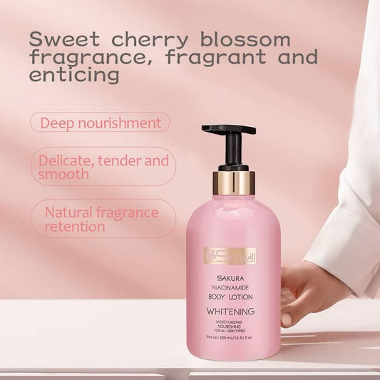 Shawill Sakura Niacinamide Body Lotion – 500ml