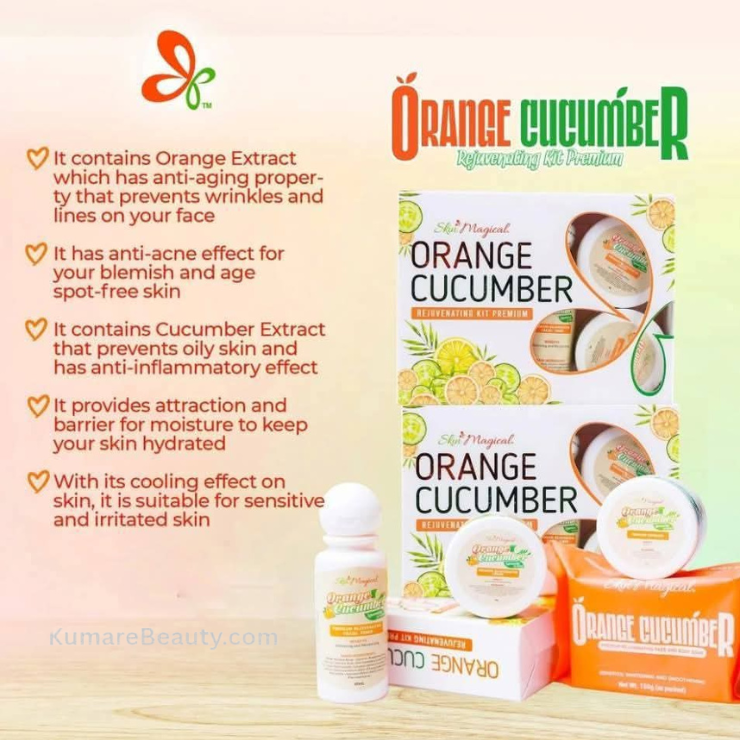 Skin Magical Orange Cucumber Set